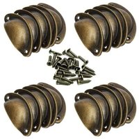 Poignée de meuble-20 Poignée de Coquille Vintage pour Tiroir Armoire Meuble Cuisine, Fer Incurvé Bouton de Porte de Placard Retro 8,2 cm x 3,5 cm Poignée de meuble-20 Poignée de Coquille Vintage pour Tiroir Armoire Meuble Cuisine, Fer Incurvé Bouton de Porte de Placard Retro 8,2 cm x 3,5 cm von ALOVEZ