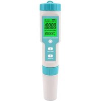 Pool-Salzgehalt-Tester, Salzwasser-pH- und Salzgehalt-Messgerät, digitaler 5-in-1-Pool-pH- und Salzgehalt-Tester, Salzgehalt-Messgerät für Pool-Salzgehalt-Tester, Salzwasser-pH- und Salzgehalt-Messgerät, digitaler 5-in-1-Pool-pH- und Salzgehalt-Tester, Salzgehalt-Messgerät für von ALOVEZ