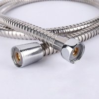 Alovez - prisma 200cm Edelstahl-Brauseschlauch made mit doppeltem Verdrehschutz. Knickfester Brauseschlauch mit Knickschutz. von ALOVEZ