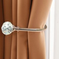 Raffhalter für Vorhänge aus Metall, Wandhaken, 2er-Set von ALOVEZ