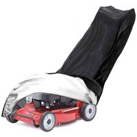 Rasenmäher-Abdeckung, 210D, mit Kordelzug und Aufbewahrungstasche, Schutzhülle passend für die meisten Rasenmäher-Modelle 188 x 99 x 63,5 cm von ALOVEZ