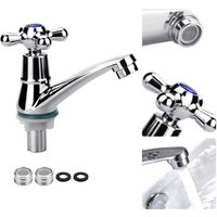 Retro Antik Messing Bad Wasserhahn 360° Drehbar Waschbecken Wasserhahn Bad Mischbatterie von ALOVEZ