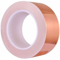 Ruban de Cuivre 30m x 50mm, Premium Feuille de Cuivre Bande, Ruban Adhésif emc Blindage Ruban Adhésif pour Blindage emi, Artisanat, Anti-limaces, von ALOVEZ