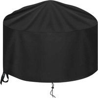 Runde Schutzhülle für Gartenkamin Ø 80 x 50 cm, wasserdicht, UV-beständig, reißfest, 600D Oxford-Gewebe, Schutzhülle für Gartenkamin Runde Schutzhülle für Gartenkamin Ø 80 x 50 cm, wasserdicht, UV-beständig, reißfest, 600D Oxford-Gewebe, Schutzhülle für Gartenkamin von ALOVEZ