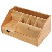 Schreibtisch-Organizer aus Holz – Stifthalter mit Schublade – Schreibtisch-Aufbewahrungs-Organizer – Schreibtisch-Aufbewahrungsbox – von ALOVEZ