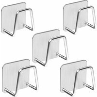 Alovez - Schwammhalter aus Edelstahl für die Küchenspüle – 5er-Pack, einfache Installation von ALOVEZ