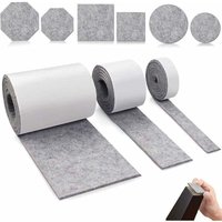 Selbstklebende Möbelfilzunterlage, 3 Schutzfilze, selbstklebende Möbelunterlage, rutschfest, für Tisch, Stuhl, Sofa, Beinschutz, von ALOVEZ
