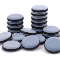 Selbstklebende Teflon-Möbelgleiter - 24 Stück rutschfeste Stuhlbeinschoner Möbelgleiter Möbelkeile für Stuhl, Sofa, Schreibtisch, Tisch Selbstklebende Teflon-Möbelgleiter - 24 Stück rutschfeste Stuhlbeinschoner Möbelgleiter Möbelkeile für Stuhl, Sofa, Schreibtisch, Tisch von ALOVEZ