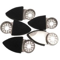 Set mit 5 Mehrzweck-Dreieckschleifscheiben, 38 x 86 mm, geeignet zum Entrosten, Schleifen und Polieren von Metallen. Set mit 5 Mehrzweck-Dreieckschleifscheiben, 38 x 86 mm, geeignet zum Entrosten, Schleifen und Polieren von Metallen. von ALOVEZ