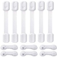 Sicherheitsschloss, Kindersicherung Türen, Kindersichere Möbel, 12 Kindersicherung Türschlösser, Sicherheitsschloss für Schränke, Schubladen, von ALOVEZ