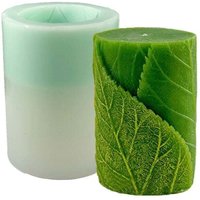 Silikon-Kerzenform, 3D-Kerzenformen, zylindrische Form, Kerzenform, Silikonblätter, handgefertigte Kerzenformen für Duftkerzen, Gelee-Seifen von ALOVEZ