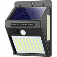Solarleuchten Außen mit Bewegungsmelder – Hochwertiges 100 LED Solarlicht – 1000 Lumen, 2200 mAh wasserdichte Solar-Wandleuchte, LED-Außenleuchte mit Solarleuchten Außen mit Bewegungsmelder – Hochwertiges 100 LED Solarlicht – 1000 Lumen, 2200 mAh wasserdichte Solar-Wandleuchte, LED-Außenleuchte mit von ALOVEZ