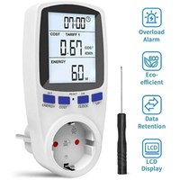 Alovez - Spannungsprüfer und -detektor, großes LCD-Display, 3680 w Überlastschutz, Smart Meter mit 7 Modi, mit einem Schraubendreher Alovez - Spannungsprüfer und -detektor, großes LCD-Display, 3680 w Überlastschutz, Smart Meter mit 7 Modi, mit einem Schraubendreher von ALOVEZ