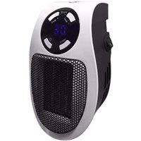 Steckerheizgerät, Mini-Elektroheizgerät 500 W, Einstellbare Thermostatheizung, Temperaturregelfunktion, Timerfunktion, Tragbares Heizgerät von ALOVEZ