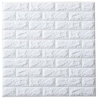 Ziegel-Wandaufkleber, selbstklebend, 3D-Tapete, Steinziegel, abnehmbar, dekorativ, wasserdicht, selbstklebend, für Schlafzimmer, Zuhause, Küche (77 Ziegel-Wandaufkleber, selbstklebend, 3D-Tapete, Steinziegel, abnehmbar, dekorativ, wasserdicht, selbstklebend, für Schlafzimmer, Zuhause, Küche (77 von ALOVEZ