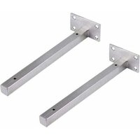 Stück 25 cm schwebende Regalhalterungen, industrielle Regalhalterung, Wandhalterung, unsichtbare Halterungen, Vintage-Wandhalterung, von ALOVEZ