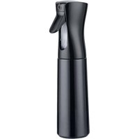 Stück 300 ml Haarsprühflasche, leere wiederverwendbare Haarsprühflasche, Handsprüher für Friseure, Alkohol, Pflanzen und Gesichtspflege, schwarz von ALOVEZ