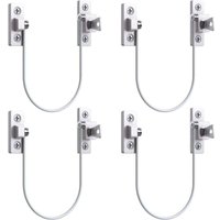 Stück Fensterbegrenzer Tür Fenster Türbegrenzer Fensterschloss UPVC Begrenzungsschloss Sicherheitsschloss Kabelbegrenzungsschloss mit Schlüssel und Stück Fensterbegrenzer Tür Fenster Türbegrenzer Fensterschloss UPVC Begrenzungsschloss Sicherheitsschloss Kabelbegrenzungsschloss mit Schlüssel und von ALOVEZ