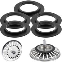 Stück Küchenspüle Stopfen Gummidichtungen, Spüle Stopfen Gummidichtungen für Stopfenventil und Siebkorb, Reparatur Stück Küchenspüle Stopfen Gummidichtungen, Spüle Stopfen Gummidichtungen für Stopfenventil und Siebkorb, Reparatur von ALOVEZ