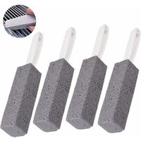 Stück Reinigungs-Bimsstein mit Griff, natürlicher Bimsstein für Toilettenschüssel-Ringentferner und Kalkwasser-Rostentferner, Grill, Küche, Bad, von ALOVEZ