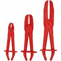 Stück flexible Schlauchschellen, Schlauchclip, Nylon-Klemmwerkzeug für Kraftstoffleitungen, Bremsen, Heizungen, Heizkörper (25 cm + 18,5 cm + 15,5 cm) von ALOVEZ