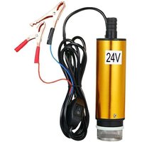 Tauchpumpe zum Pumpen von Dieselwasser, 51 mm, Kraftstofftransferpumpe zum Betanken mit Filtersieb, DC 24 V Tauchpumpe zum Pumpen von Dieselwasser, 51 mm, Kraftstofftransferpumpe zum Betanken mit Filtersieb, DC 24 V von ALOVEZ