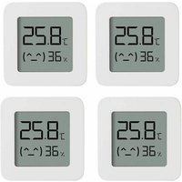 Alovez - Teile Xiaomi bt Thermometer 2 Drahtloser intelligenter elektrischer digitaler Hygrometer-Feuchtigkeitssensor Funktioniert mit der Xiaomi-App von ALOVEZ