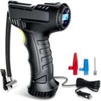 Tragbarer Luftkompressor, 12 V DC Autoreifenfüller, Zigarettenanzünderkabel, 3 Düsenadapter, für Auto, Fahrrad und aufblasbarer Ball mit Tragbarer Luftkompressor, 12 V DC Autoreifenfüller, Zigarettenanzünderkabel, 3 Düsenadapter, für Auto, Fahrrad und aufblasbarer Ball mit von ALOVEZ
