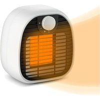 Alovez - Tragbarer elektrischer Heizlüfter aus Keramik mit PTC-Technologie und Thermostat, 1000 w von ALOVEZ