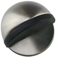 Türstopper, 1 Edelstahl Türstopper und Stopper Klebetürstopper für Boden und Parkett, Türstopper Tür- und Wandschutz Silber von ALOVEZ