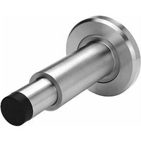 Türstopper aus Edelstahl 304, verstellbar, extra lang, aus Gummi, Türgriffschutz, an der Wand montierter Türstopper von ALOVEZ