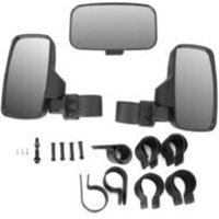 Alovez - utv atv Side Center Rear Wing Mirror Combo Kit Passend für Commander Arctic Cat Wildcat von ALOVEZ