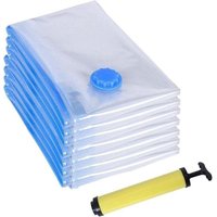 Vakuum-Aufbewahrungsbeutel, Vakuumbeutel, wiederverwendbare Vakuum-Kompressionsbeutel für Kleidung, Bettdecken, Bettwäsche, Kissen, Vakuum-Aufbewahrungsbeutel, Vakuumbeutel, wiederverwendbare Vakuum-Kompressionsbeutel für Kleidung, Bettdecken, Bettwäsche, Kissen, von ALOVEZ