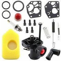Vergaser-Kit für Briggs & Stratton 499809 498809A 494406 Rasenmäher und Luftfilter 698369 Reglerfeder 691859 692211 Membran 795083 495770 Vergaser-Kit für Briggs & Stratton 499809 498809A 494406 Rasenmäher und Luftfilter 698369 Reglerfeder 691859 692211 Membran 795083 495770 von ALOVEZ