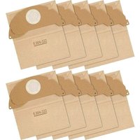 WD2 10 Stück Papierfilterbeutel für Kärcher WD2 MV2 A 2003/2024/2054 Staubsauger, ersetzt WD2 Beutel 6.904-322.0 von ALOVEZ