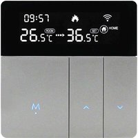 WIFI Smart Thermostat mit LCD-Display Smart Heizung Heizkörper Thermostat APP und Sprachsteuerung Innen Konstante Temperatur Controller Digital von ALOVEZ