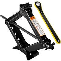 Wagenheber 2,5 t/2500 kg, Universal-Wagenheber mit Gummiauflage, tragbarer Wagenheber mit Schlüssel für Radmuttern, Kfz-Notfallset. Wagenheber 2,5 t/2500 kg, Universal-Wagenheber mit Gummiauflage, tragbarer Wagenheber mit Schlüssel für Radmuttern, Kfz-Notfallset. von ALOVEZ