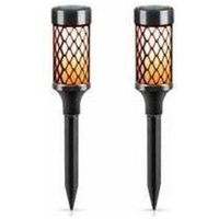 Warmweiße Solarleuchten für den Außenbereich – IP65 wasserdichte dekorative Lichter (Wege, Hof, Terrasse) von ALOVEZ