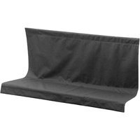 Wasserdichte Ersatzabdeckung für Schaukel, Stuhl, Bank, Terrasse, Außenbereich (Schwarz, 2 Sitze, 113 x 94 cm) von ALOVEZ