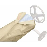 Wasserdichte Poolabdeckung aus Stoff, Schutzhülle für Innen- und Außenpools, Solarplane, wind-/regen-/staub-/UV-beständige Poolabdeckung (490 x 96) von ALOVEZ