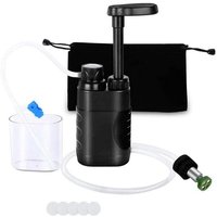 Wasserfilter für den Außenbereich, Strohhalm-Wasserfiltersystem, Wasserreiniger für die Zubereitung zu Hause, Camping, Wandern, Notfallausrüstung Wasserfilter für den Außenbereich, Strohhalm-Wasserfiltersystem, Wasserreiniger für die Zubereitung zu Hause, Camping, Wandern, Notfallausrüstung von ALOVEZ