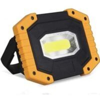 Alovez - Wiederaufladbares LED-Flutlicht, 30 w, 2000 lm, Baustellen-Flutlicht, Arbeitslicht, 3 Modi, tragbare Laterne, USB-LED-Flutlicht für Camping, von ALOVEZ
