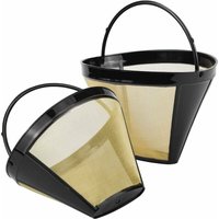 Alovez - Wiederverwendbarer Kaffeefilter, geeignet für manuelle Kaffeemaschinen. Marke : . Satz mit 2 Stück von ALOVEZ
