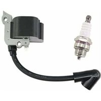 Zündspule mit Zündkerze für Stihl FS38, FS46, FS45, FS55, FC55, FC55Z, FC55-DZ, HL45, HL45Z, HL45-DZ, HS45, HS45Z, KM55, KM55RZ, KM55C, KM55R Zündspule mit Zündkerze für Stihl FS38, FS46, FS45, FS55, FC55, FC55Z, FC55-DZ, HL45, HL45Z, HL45-DZ, HS45, HS45Z, KM55, KM55RZ, KM55C, KM55R von ALOVEZ