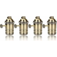 stücke Edison Vintage Sockel E27 Lampe Adapter mit Schalter Retro Vintage Kronleuchter Cordless Antike Messing stücke Edison Vintage Sockel E27 Lampe Adapter mit Schalter Retro Vintage Kronleuchter Cordless Antike Messing von ALOVEZ