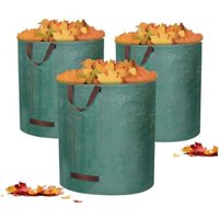 x 128L Gartensack Gartenabfallsack - selbststehend und faltbar - Müllsäcke für Gartenabfälle Rasen Laub Grünschnitt - wiederverwendbar x 128L Gartensack Gartenabfallsack - selbststehend und faltbar - Müllsäcke für Gartenabfälle Rasen Laub Grünschnitt - wiederverwendbar von ALOVEZ