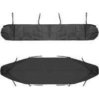 x 4 m Markisen-Staubschutztasche (schwarz), Terrassenmarkisen-Staubschutz, schwarze Aufbewahrungsabdeckung für Hof und Garten von ALOVEZ