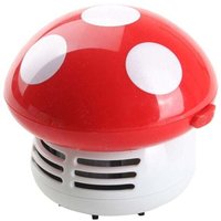 x roter, süßer Mini-Pilz-Schreibtisch-Tischstaubsauger mit Handfeger – Super Mario Pilz x roter, süßer Mini-Pilz-Schreibtisch-Tischstaubsauger mit Handfeger – Super Mario Pilz von ALOVEZ