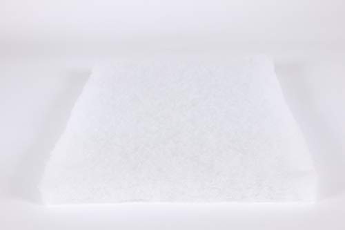 Filtervlies G2 2m x 1m Filter Dicke ca. 8-10 mm (je nach Charge) ca. 150g/m² Universal Filtermatte Vlies Filter Filtermedium von ALP Filtertechnik