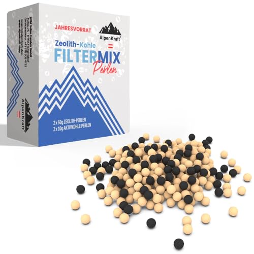 ALPENKRAFT "Zeolith-Aktivkohle" Filterperlen. Passend für alle ALPENKRAFT Duschen ALPENKRAFT "Zeolith-Aktivkohle" Filterperlen. Passend für alle ALPENKRAFT Duschen von ALPENKRAFT